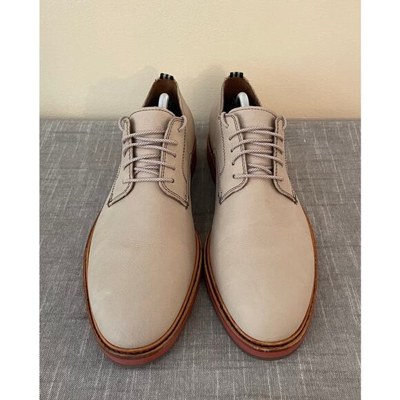 COLE HAAN Morris Plain Ox Mens Size 10.5 Amphora Taupe Nubuck Oxford Shoes main image 9